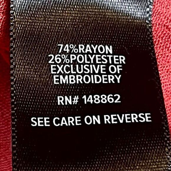 Torrid Washable Crinkle Gauze Relaxed Embroidered Blouse Baked Apple 2 2X 18-20 - Picture 8 of 11